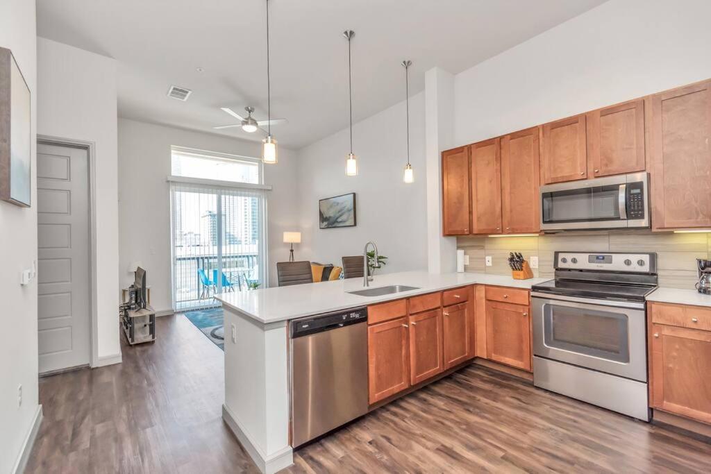 Ferienwohnung U3 Penthouse Houstonw Car Astros W Skyline-View Exterior foto