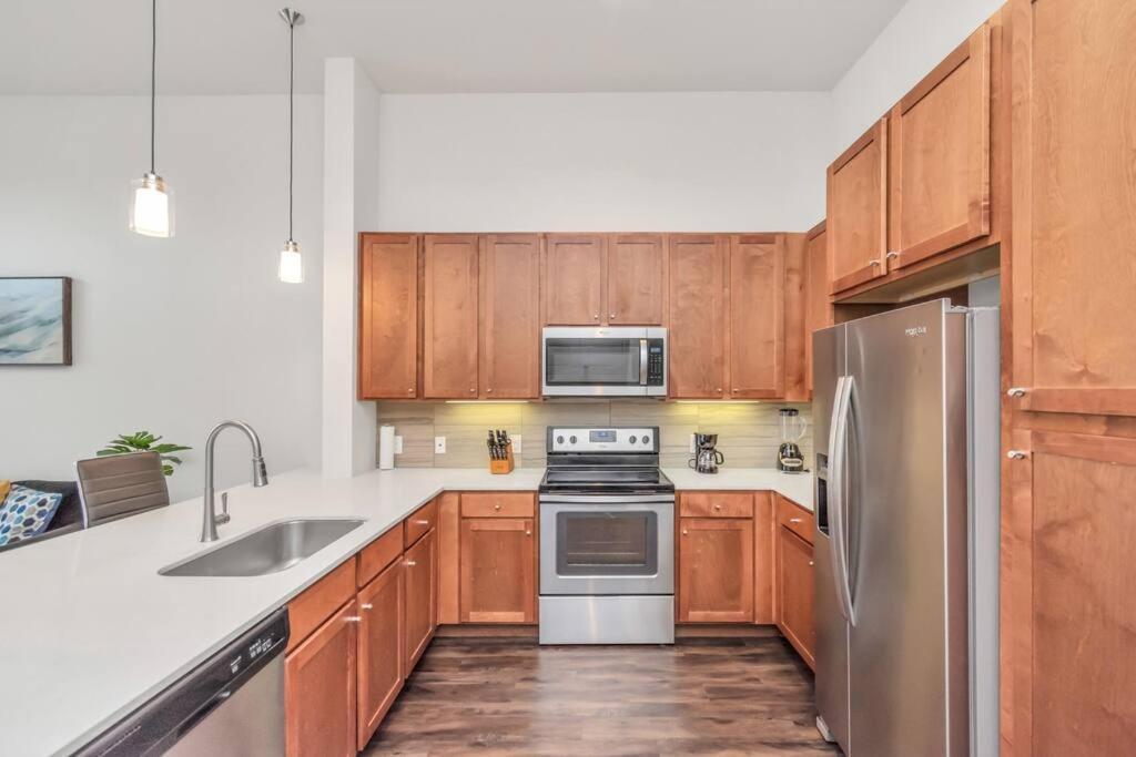 Ferienwohnung U3 Penthouse Houstonw Car Astros W Skyline-View Exterior foto